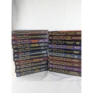 Star Trek Deep Space Nine Book Series Lot of 21 Novels